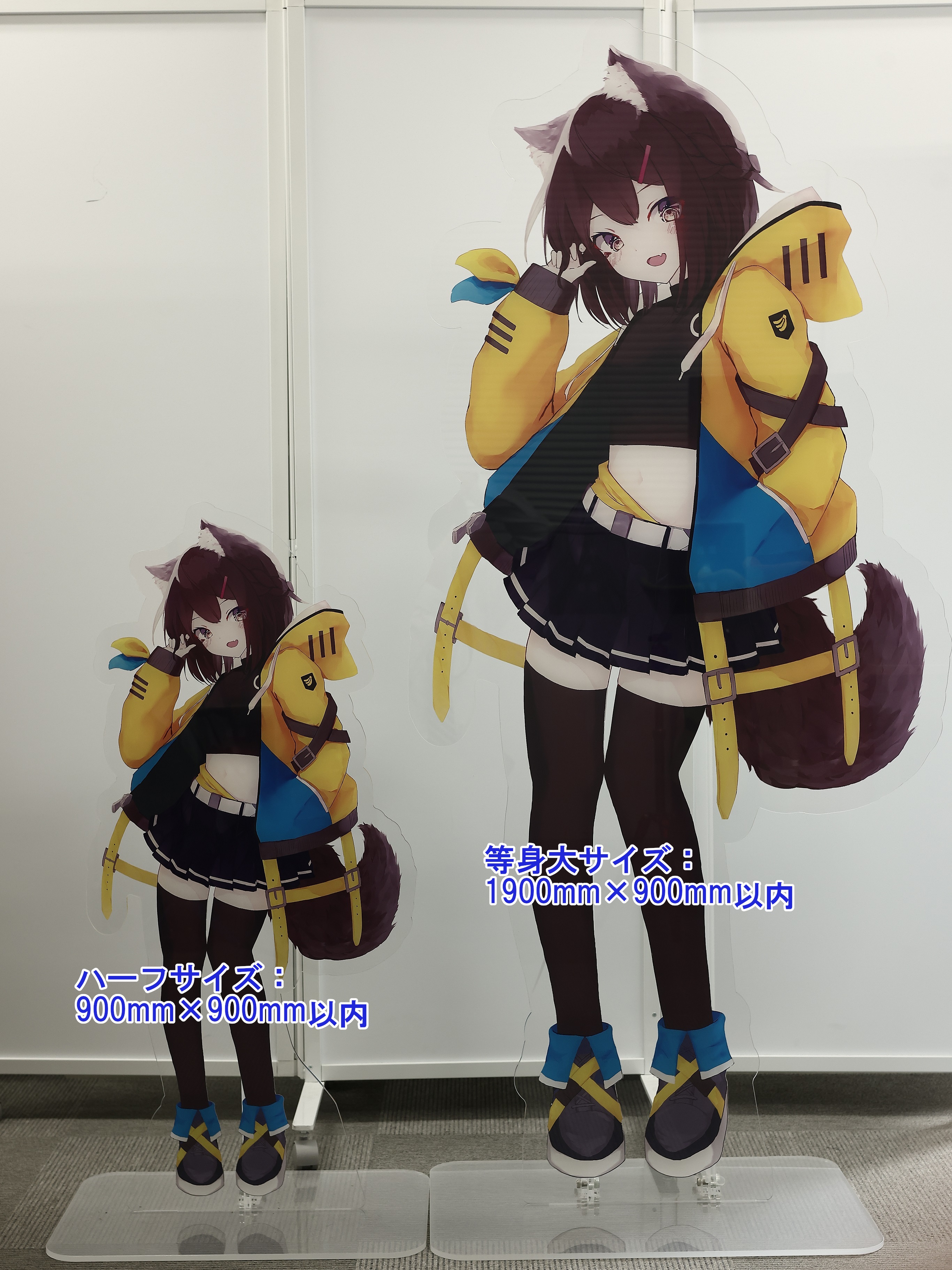 等身大ハーフ比較